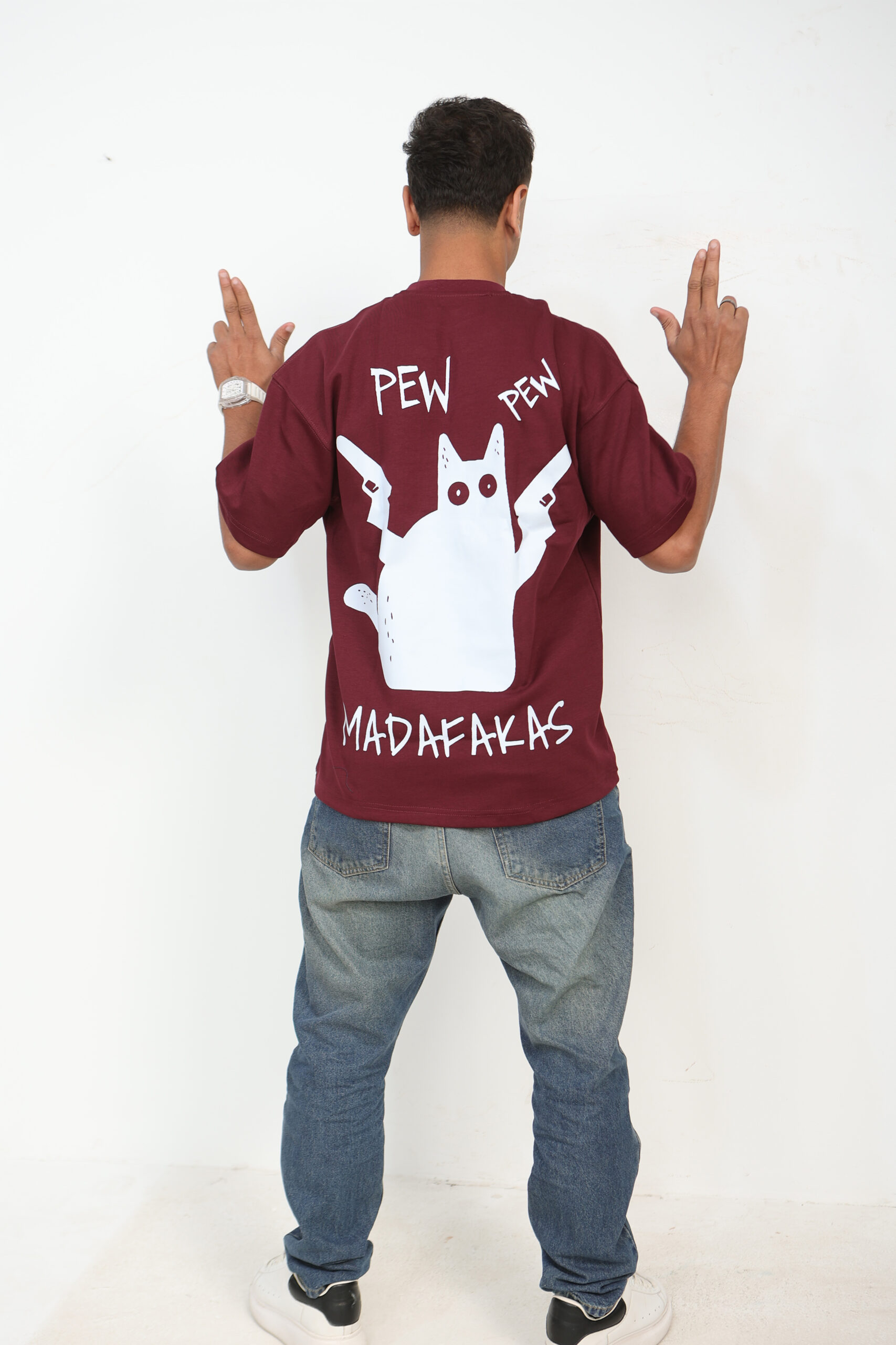 "no risk" graphic boxy tee "no risk" graphic boxy tee