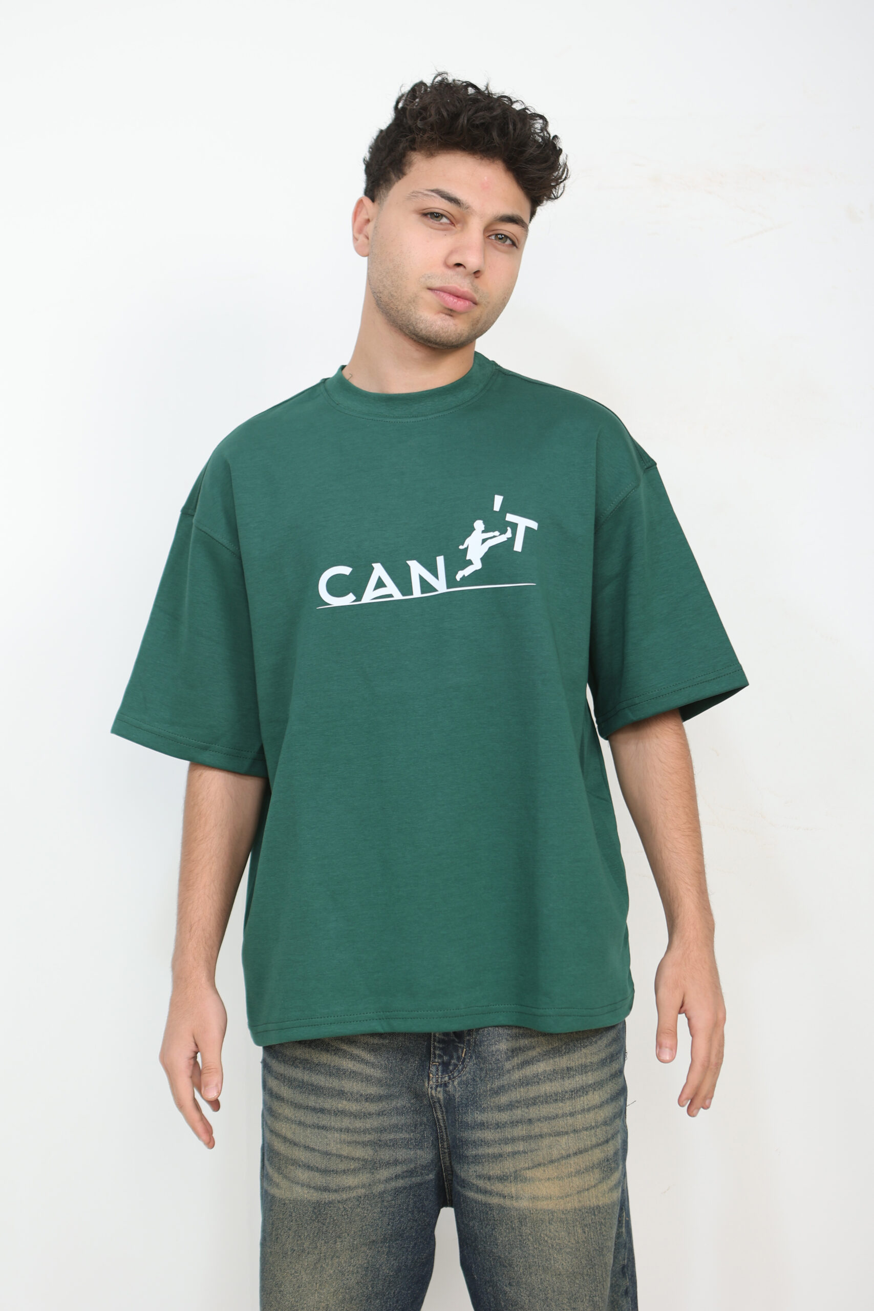 "no risk" graphic boxy tee "no risk" graphic boxy tee