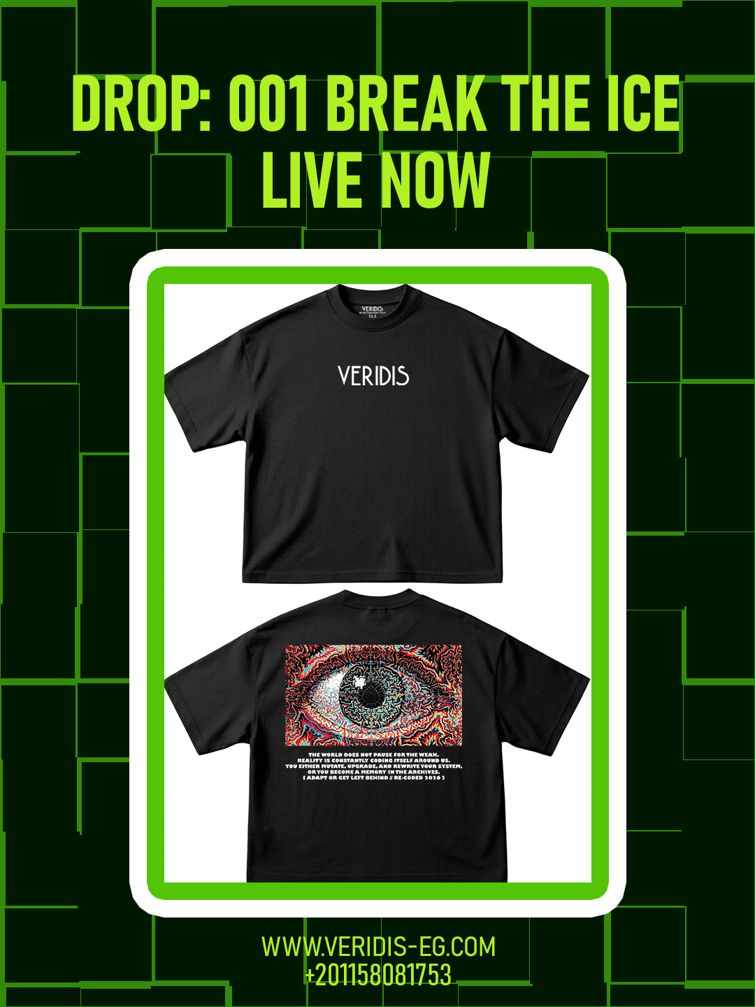 Home eye recoded boxy black
