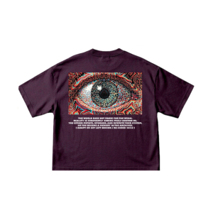 eye recoded boxy burgandi