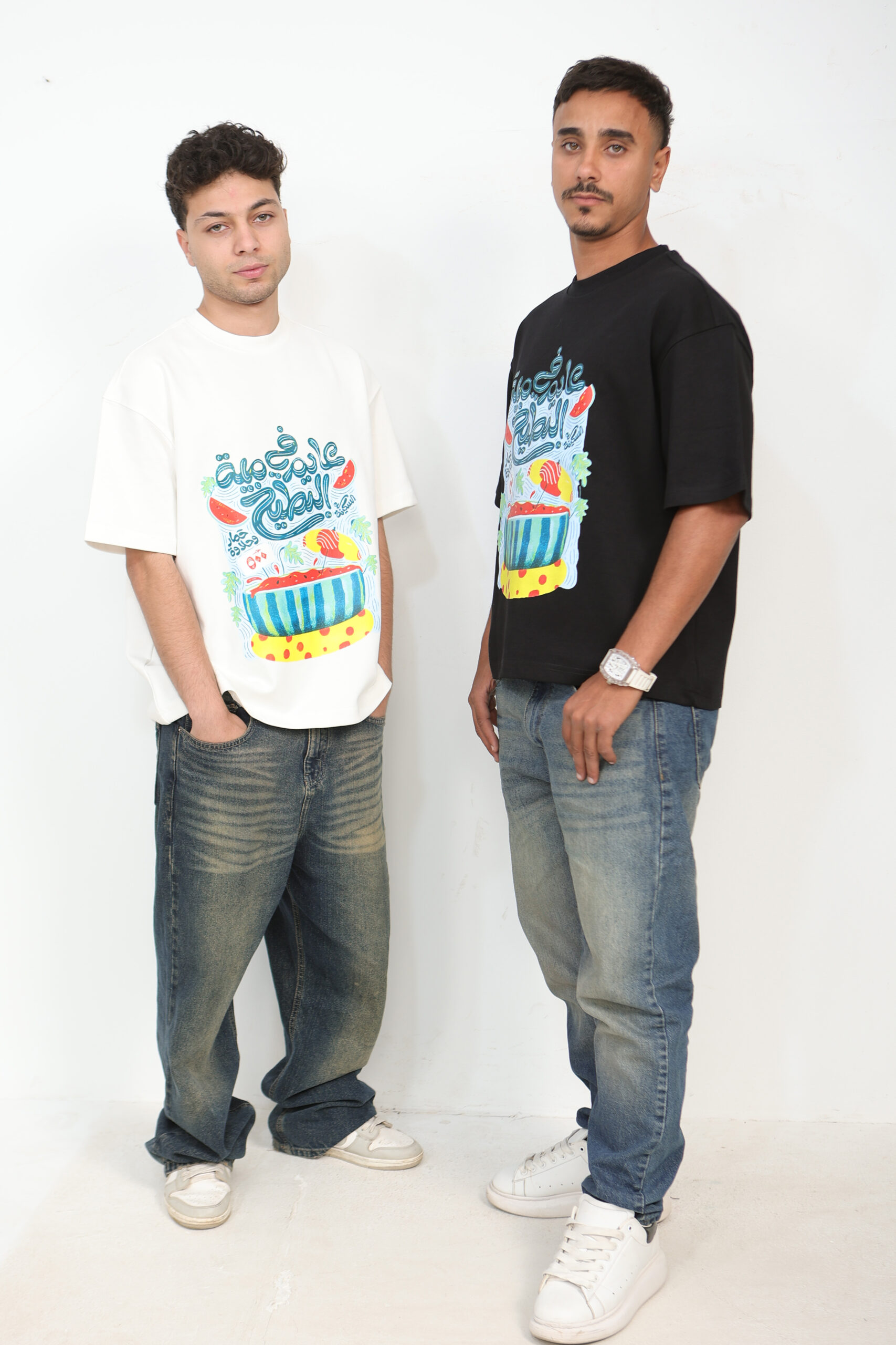 "no risk" graphic boxy tee "no risk" graphic boxy tee