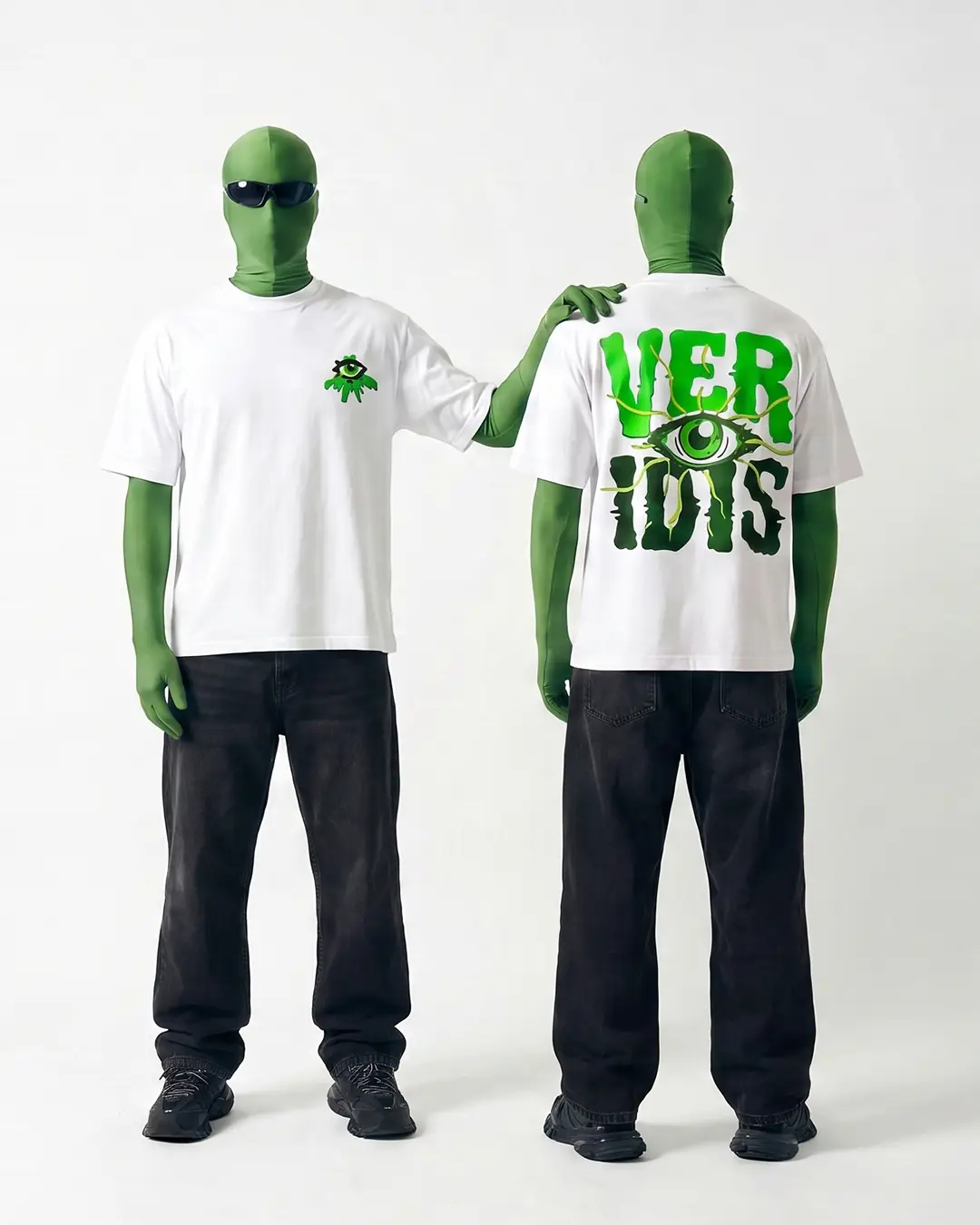 MORPH WITH veridis oversized tee veridis oversized tee