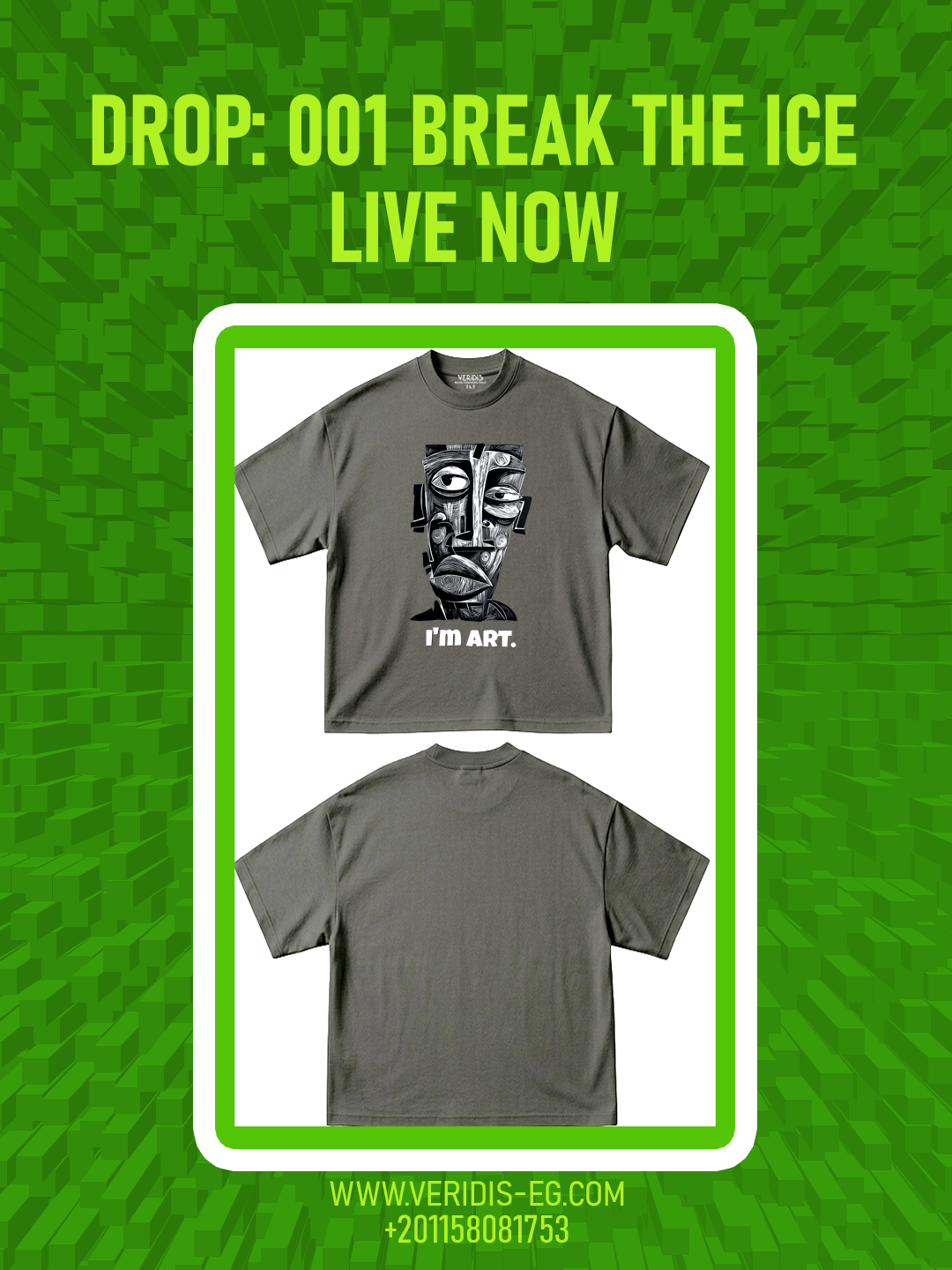 Home iam art dark gray
