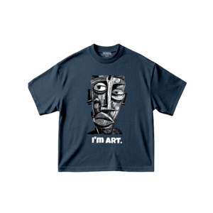 i'm art oversized tee