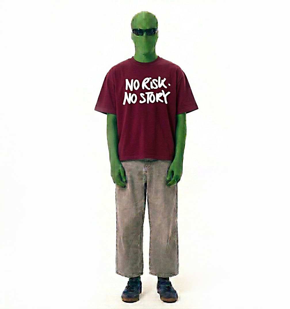 Home no risk no story boxy ptroli 0002 no risk no story boxy maroon