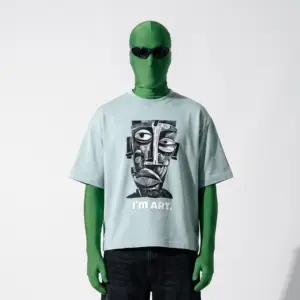 i'm art oversized tee